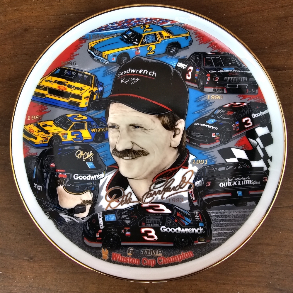 Dale Earnhardt Sr.  Collectors Plate
